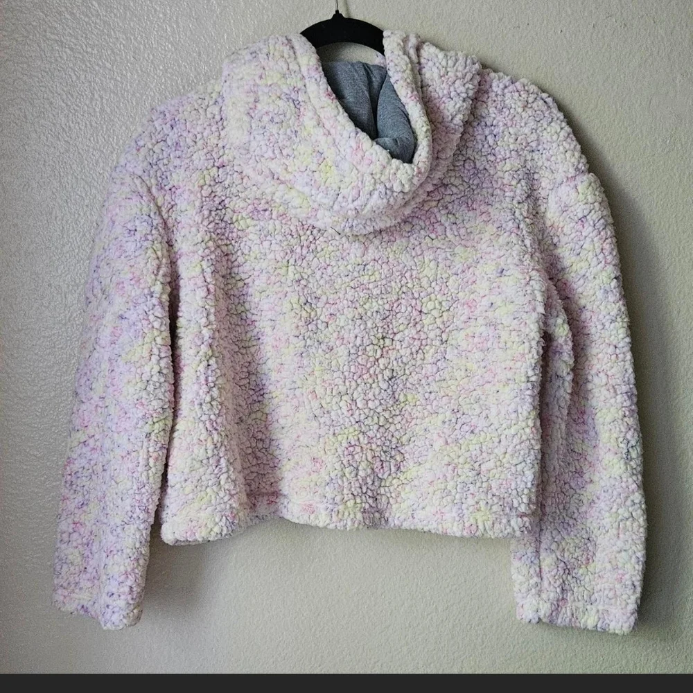 Justice Multicolor Sherpa Hoodie